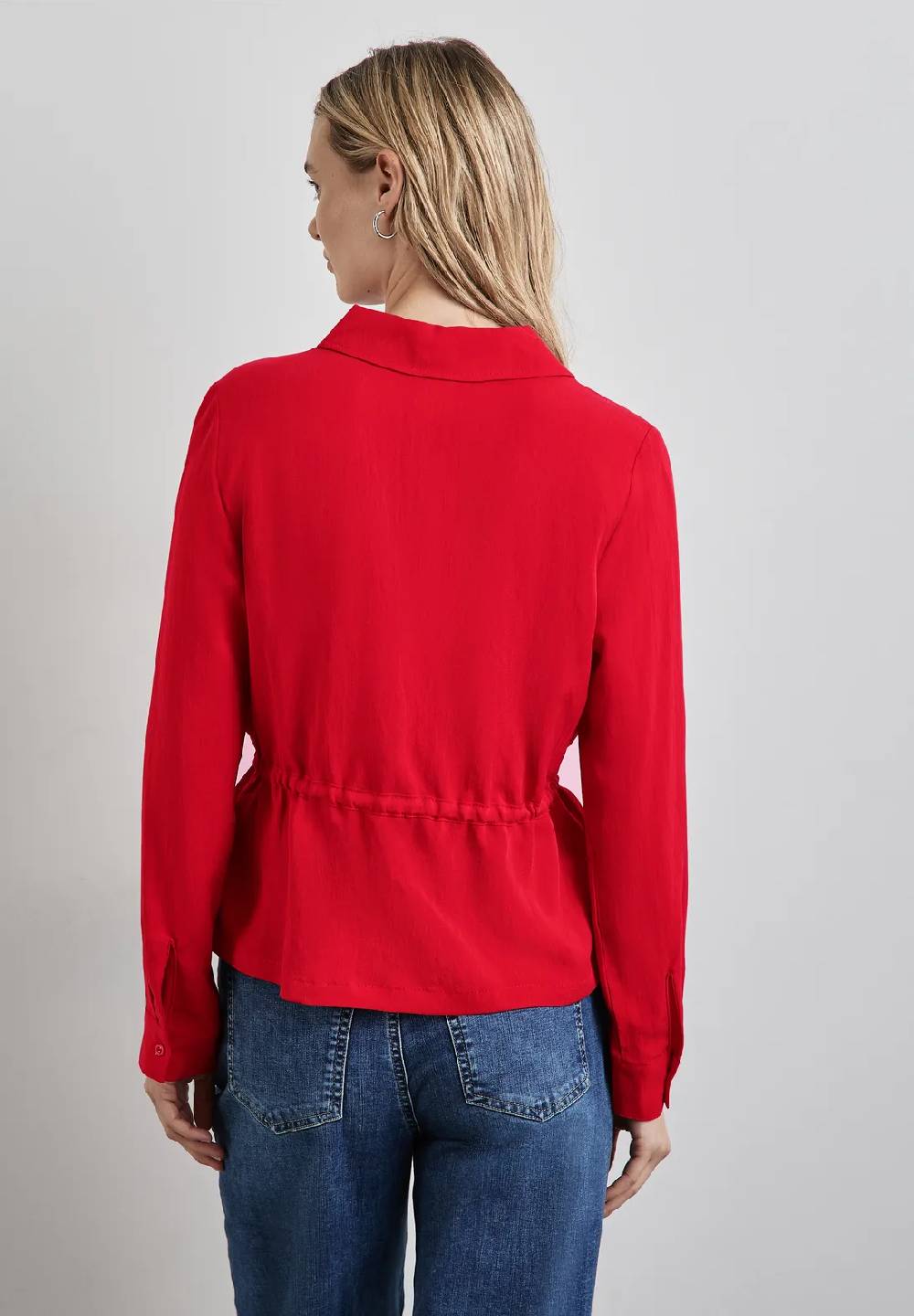 Street One Bluse Mit Tunnelzug