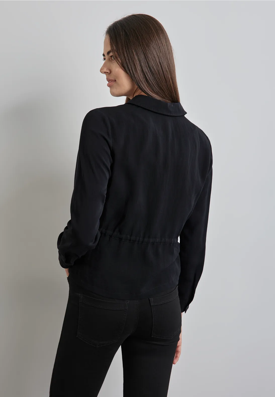 Street One Bluse Mit Tunnelzug