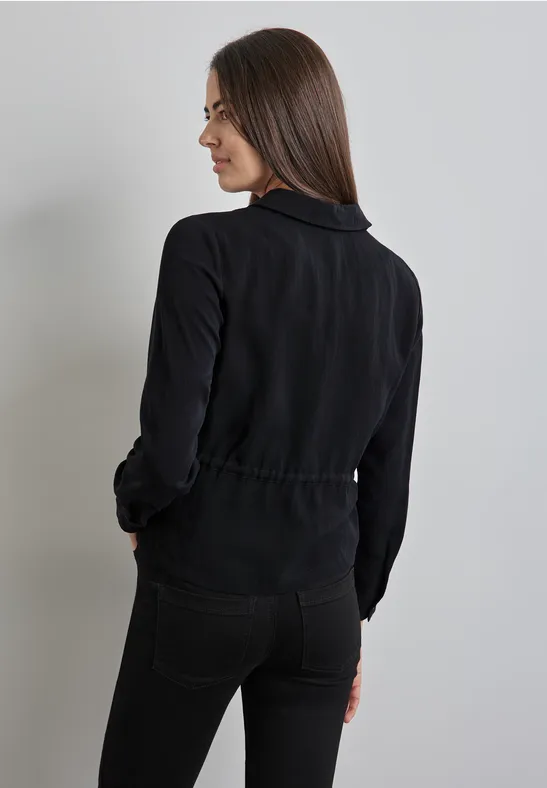 Street One Bluse Mit Tunnelzug
