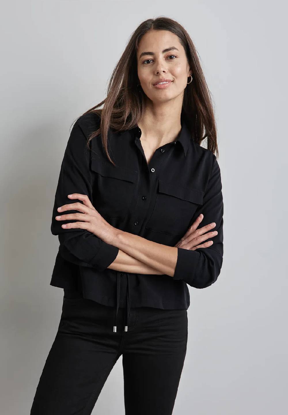 Street One Bluse mit Tunnelzug