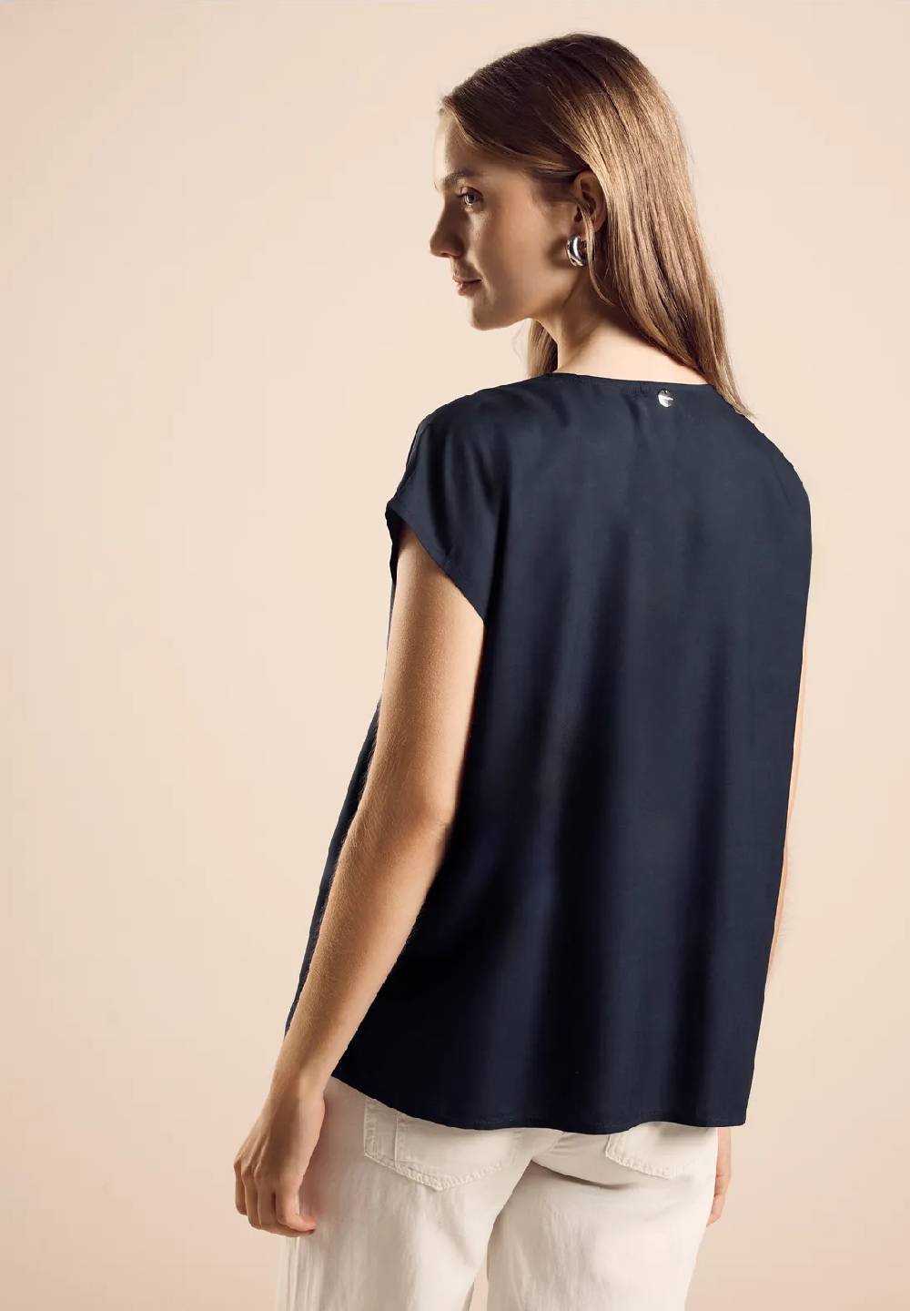 Street One Bluse Mit V-Ausschnitt