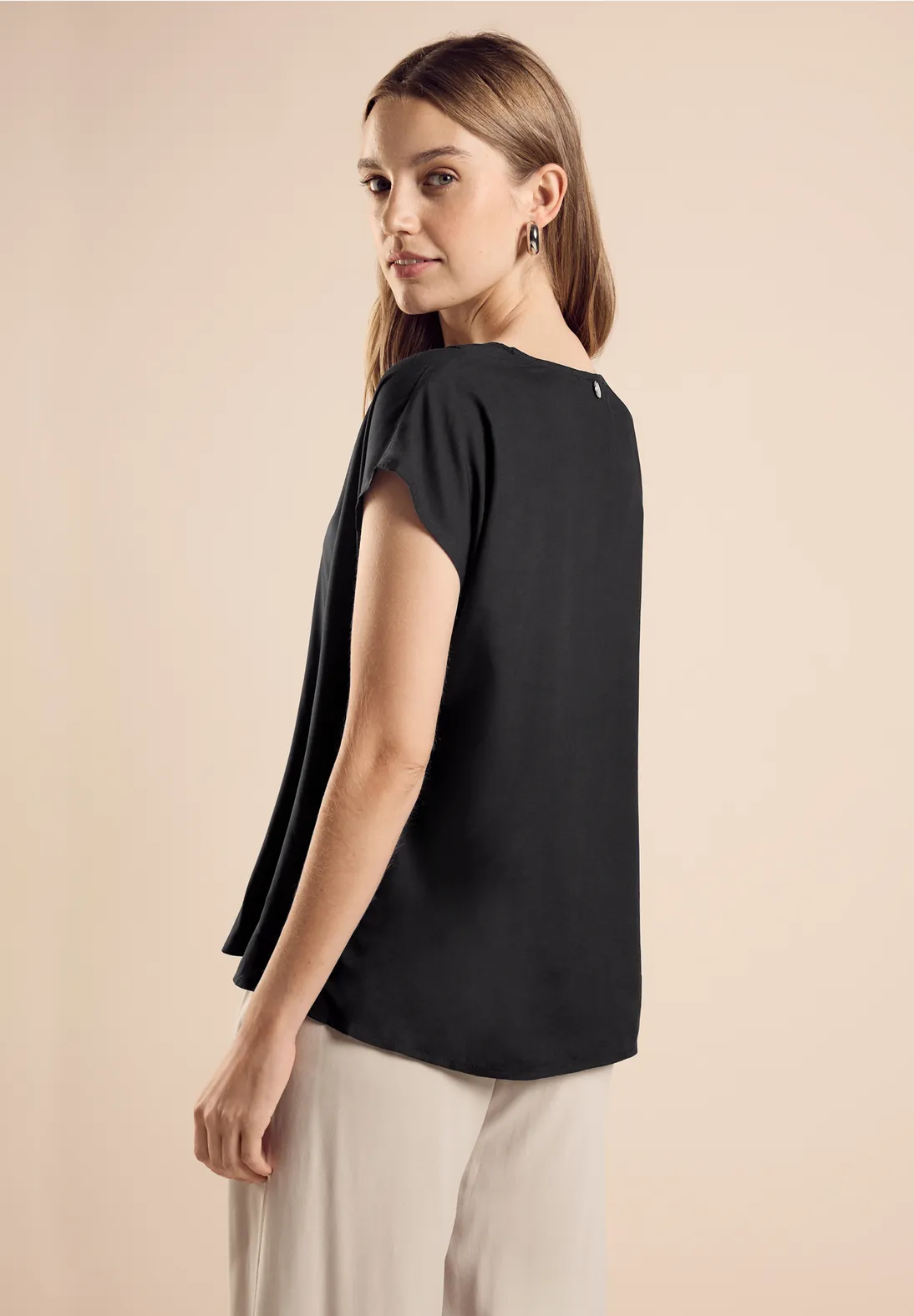 Street One Bluse Mit V-Ausschnitt