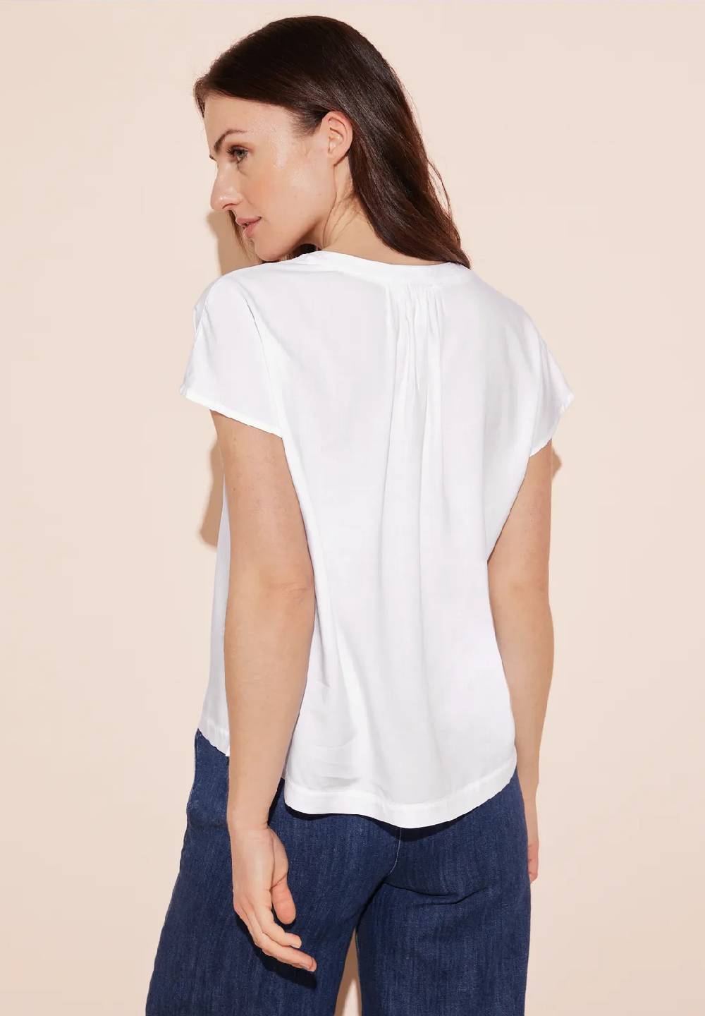 Street One Blusenshirt In Unifarbe