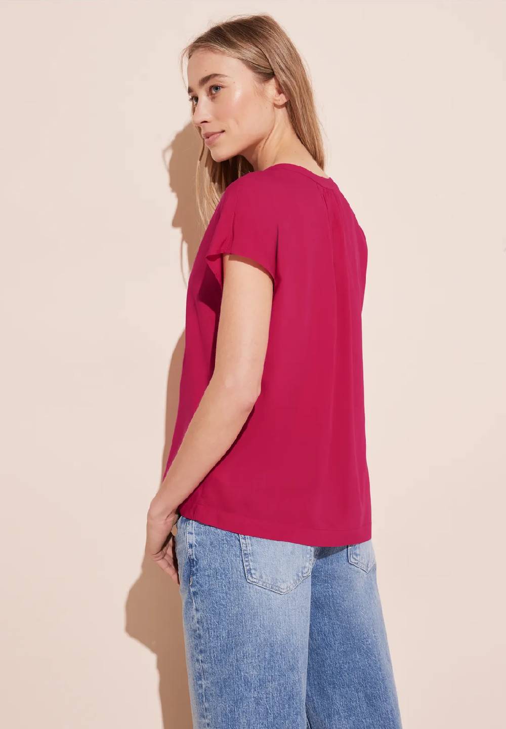 Street One Blusenshirt In Unifarbe