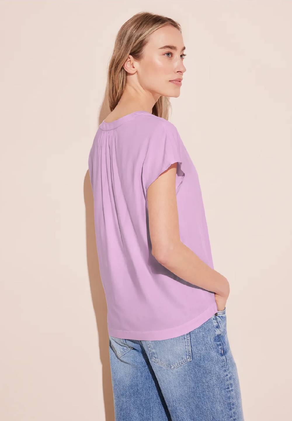 Street One Blusenshirt In Unifarbe