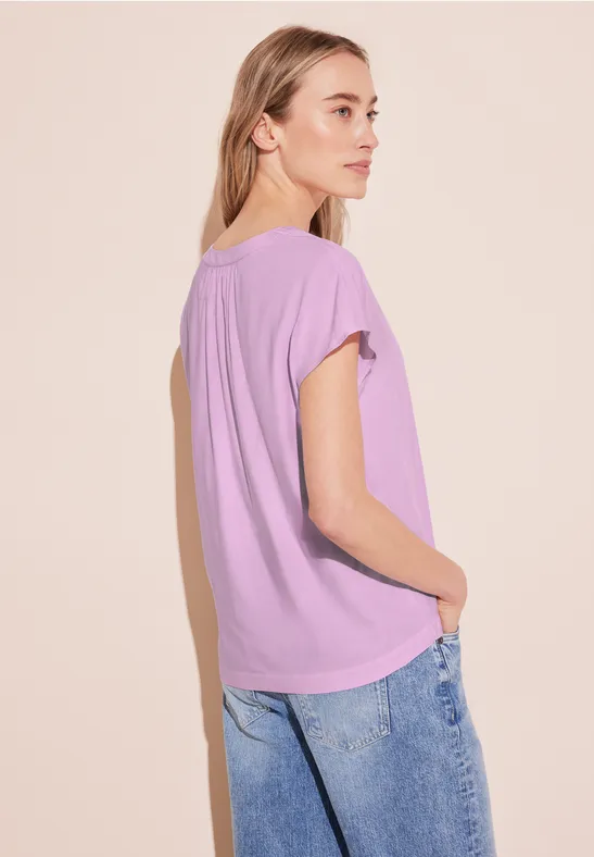 Street One Blusenshirt In Unifarbe