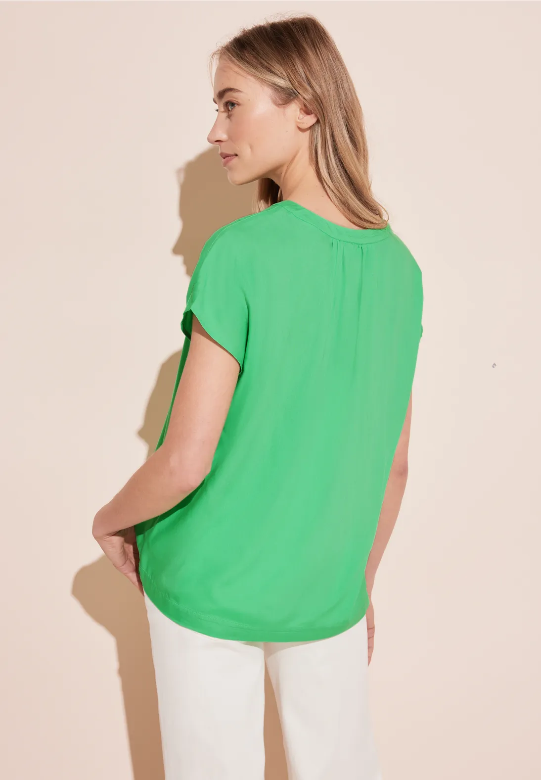 Street One Blusenshirt In Unifarbe