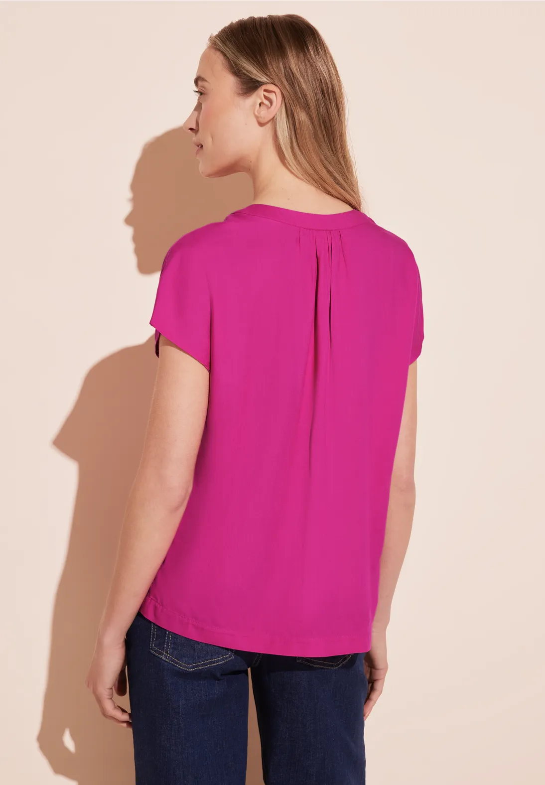 Street One Blusenshirt In Unifarbe