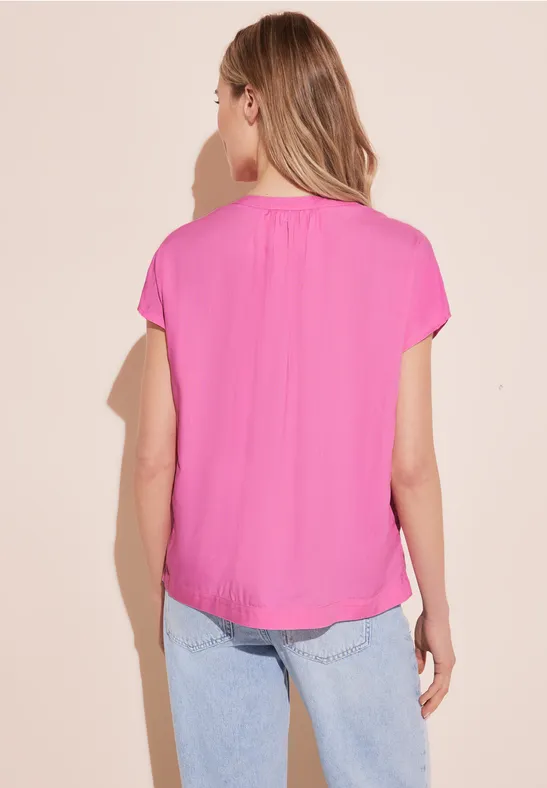 Street One Blusenshirt In Unifarbe
