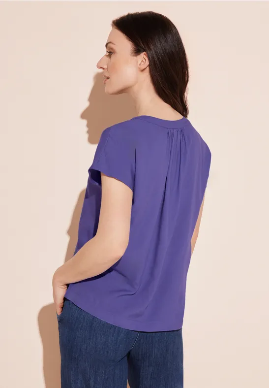 Street One Blusenshirt In Unifarbe