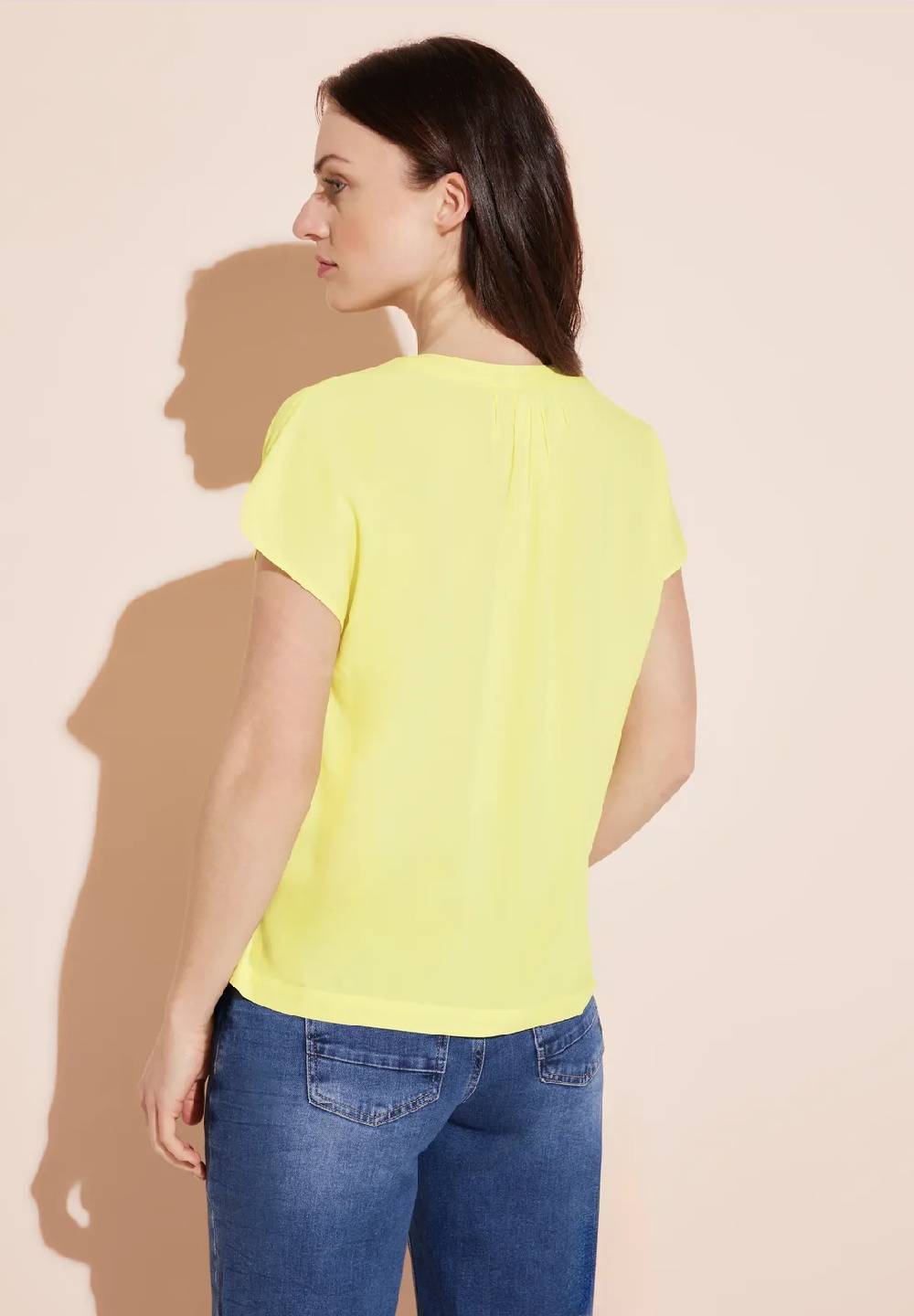 Street One Blusenshirt In Unifarbe
