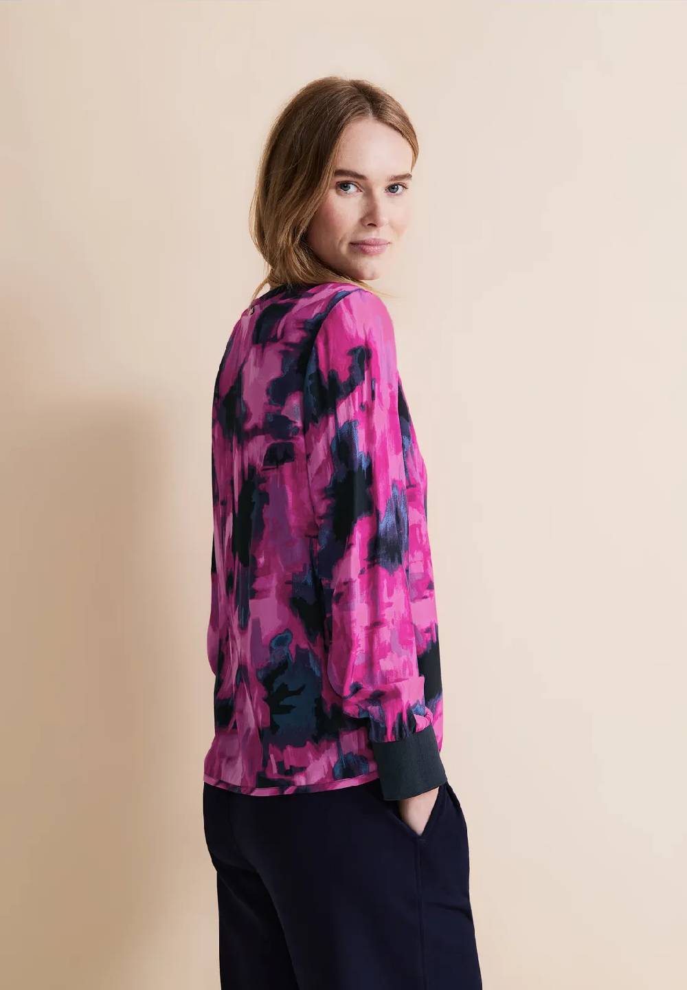 Street One Blusenshirt Mit Knoten