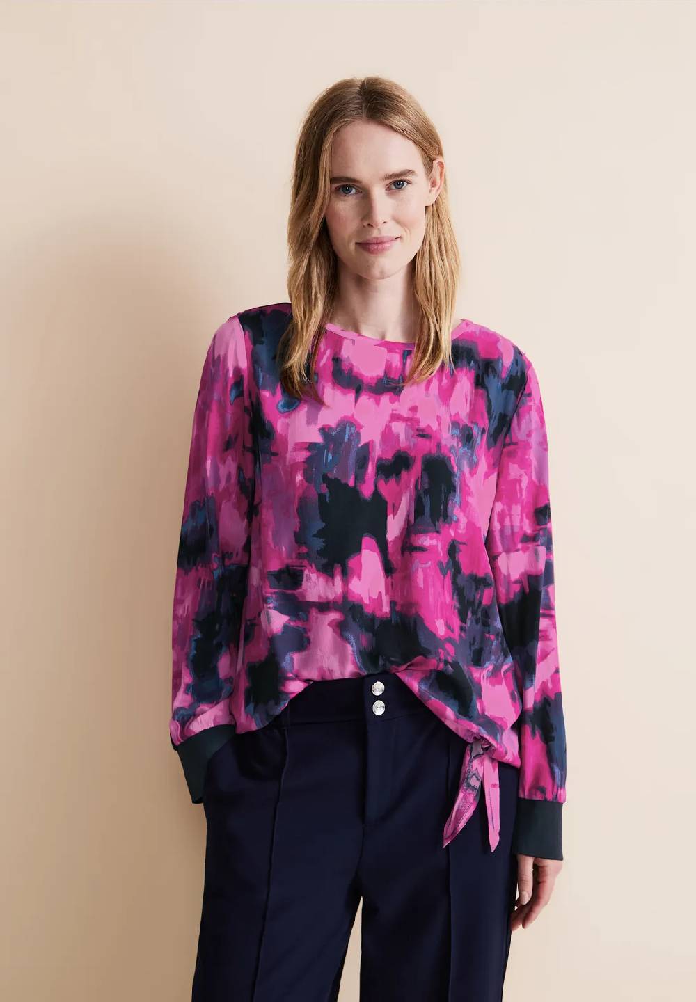 Street One Blusenshirt mit Knoten