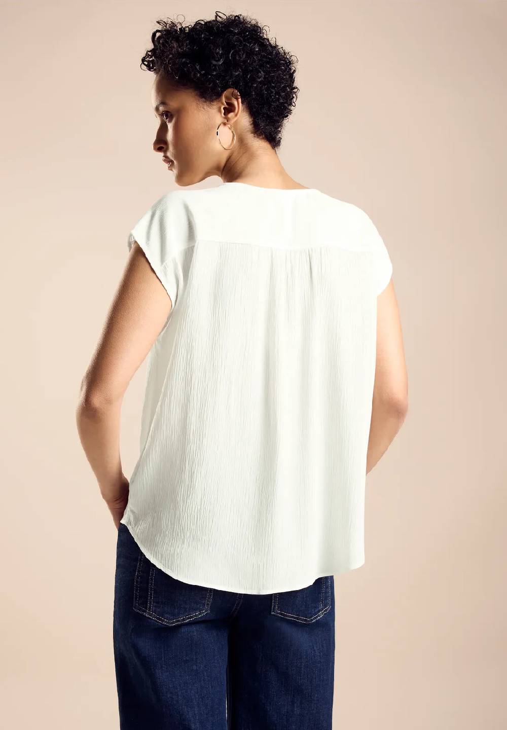 Street One Blusenshirt Mit Struktur