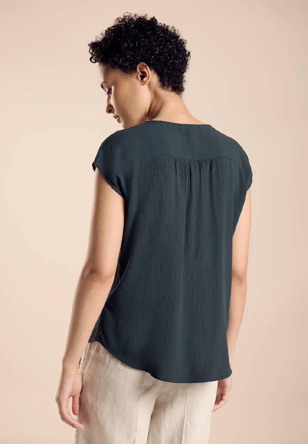 Street One Blusenshirt Mit Struktur