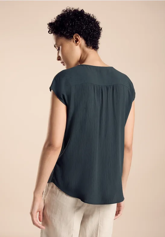 Street One Blusenshirt Mit Struktur