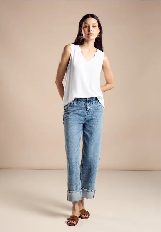 Street One Blusentop Mit Frills