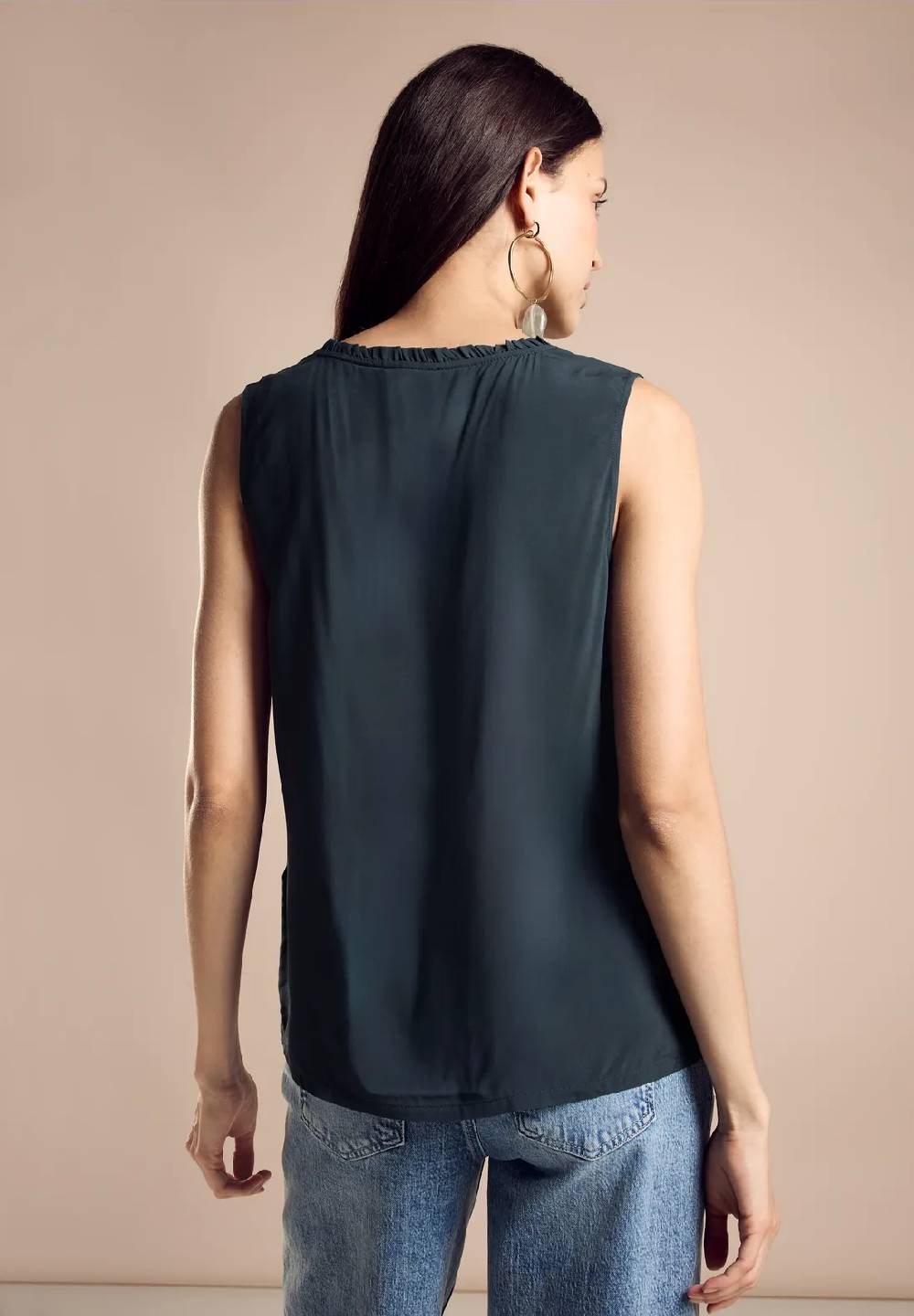 Street One Blusentop Mit Frills