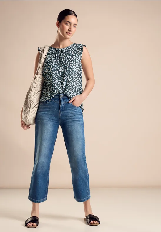 Street One Blusentop Mit Frills