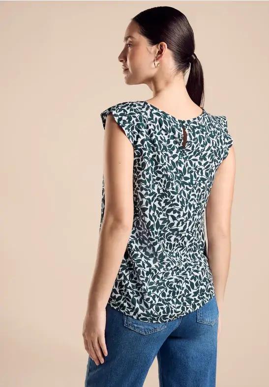 Street One Blusentop Mit Frills