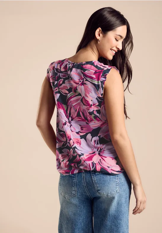 Street One Blusentop Mit Frills