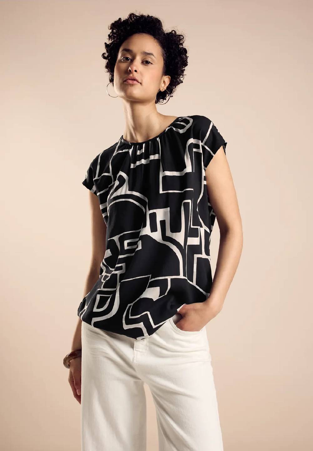 Street One Blusentop Mit Print