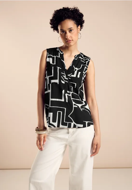 Street One Blusentop Mit Print