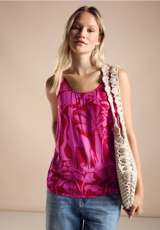 Street One Blusentop Mit Print - Style LAURENTIA