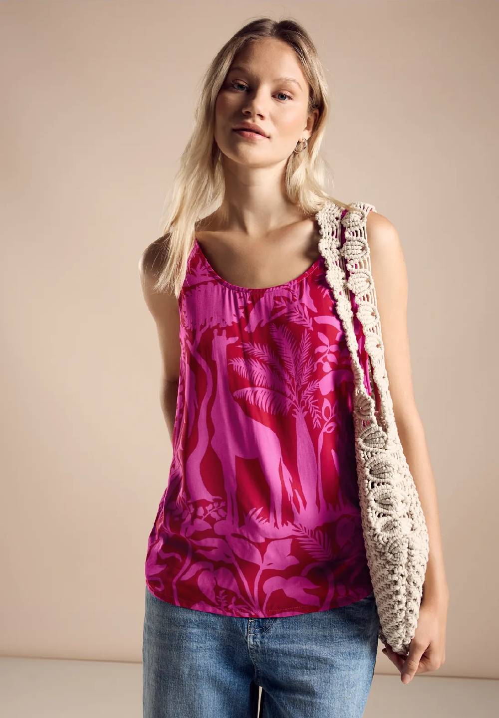 Street One Blusentop mit Print - Style LAURENTIA