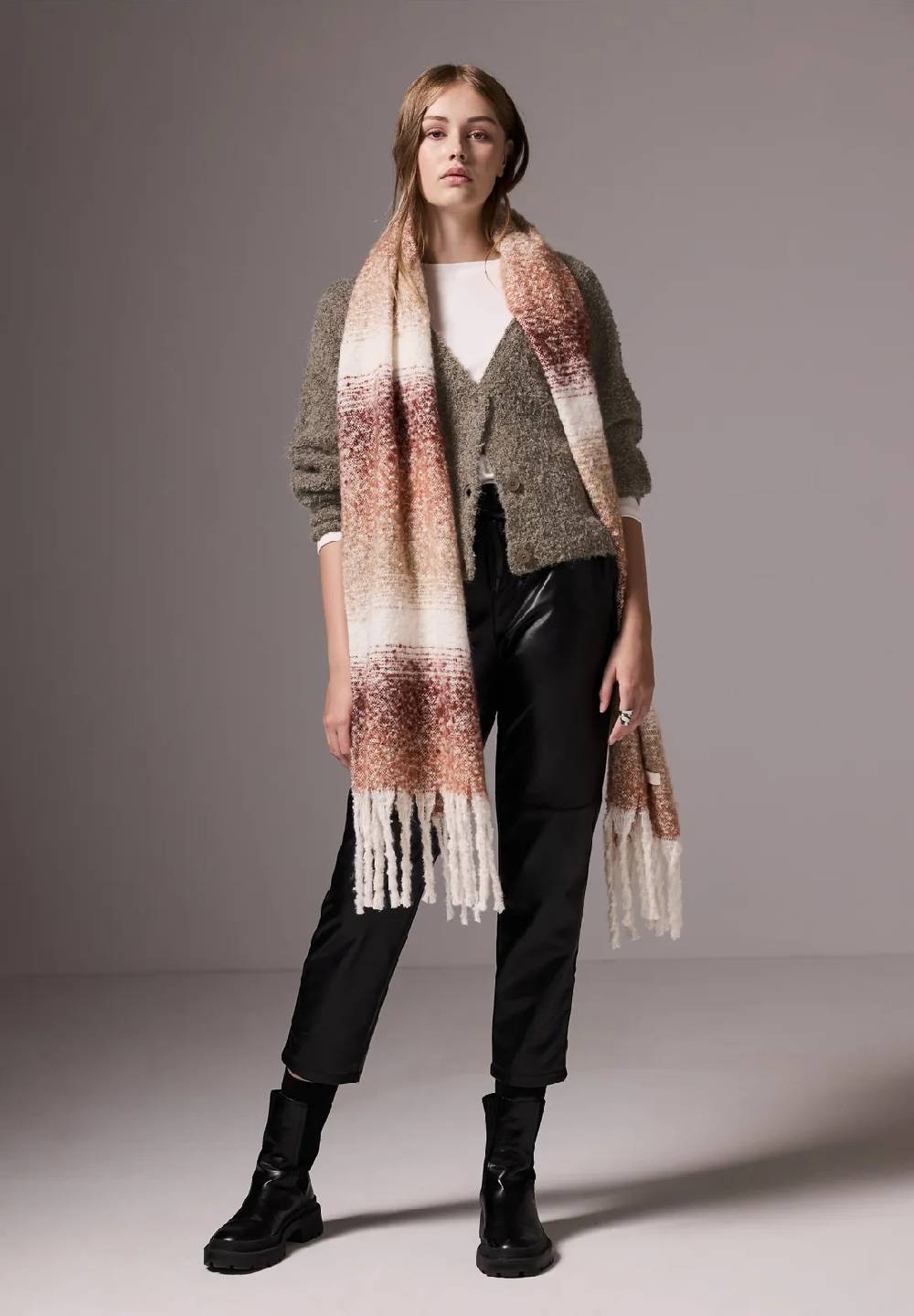 Street One Bouclé-Cardigan