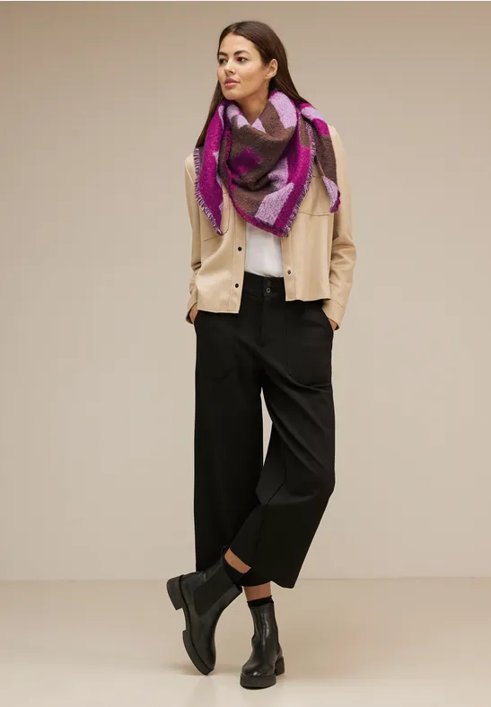 Street One Bouclé Jacquard Tuch