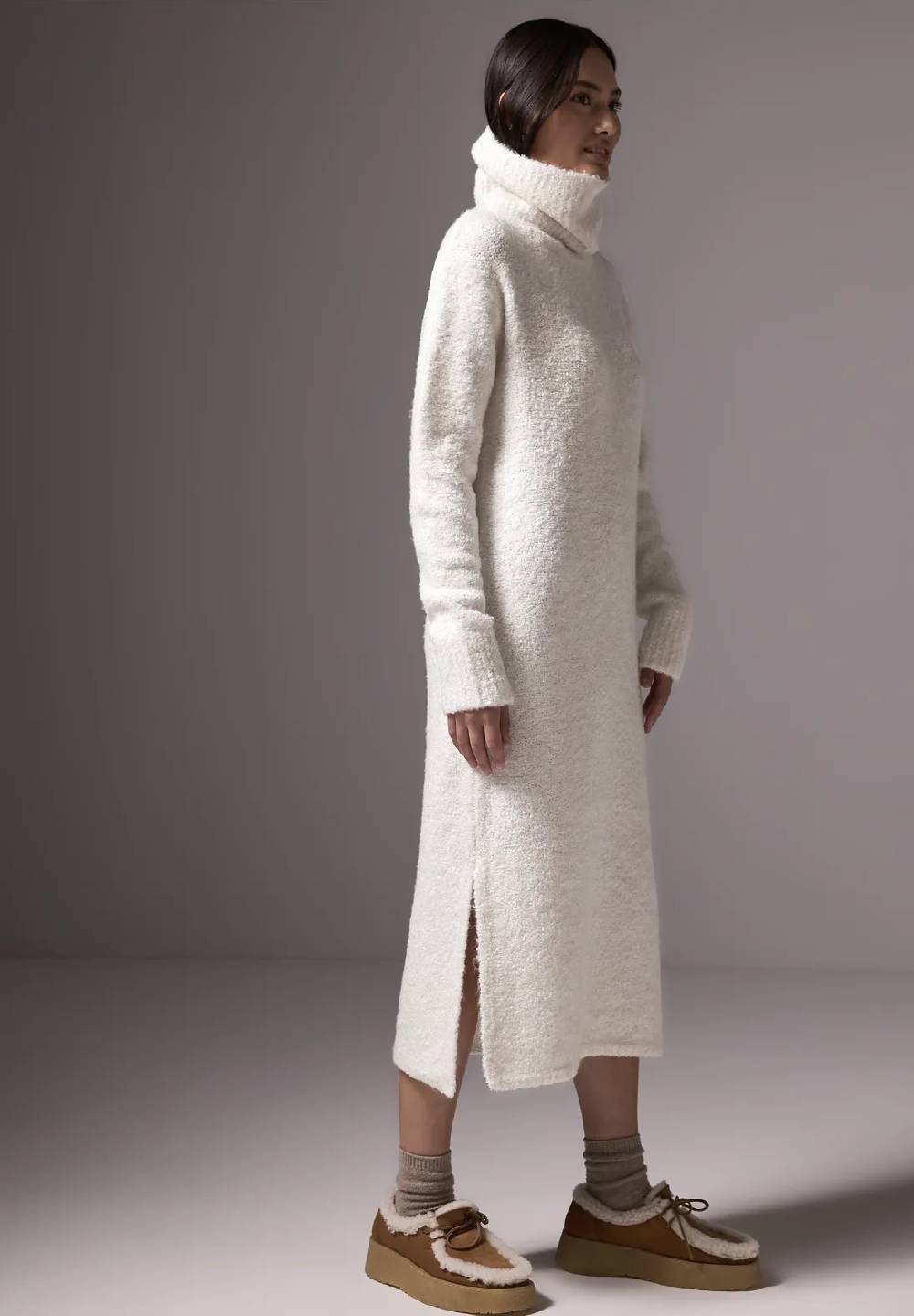 Street One Bouclé Kleid im Relaxed Fit