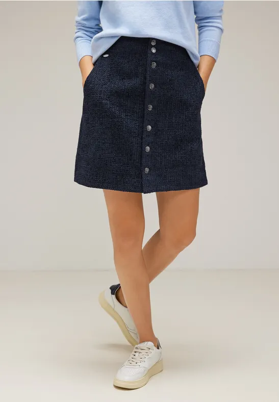 Street One Bouclé Mini Rock