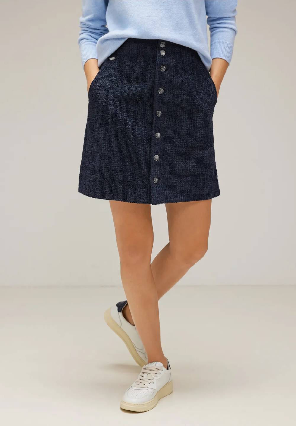 Street One Bouclé Mini Rock