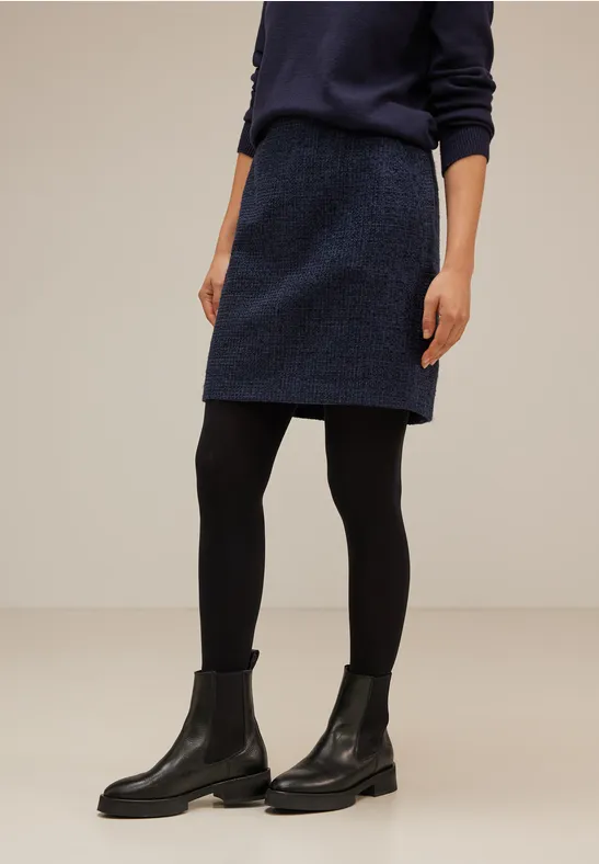 Street One Bouclé Minirock - Style MAJA