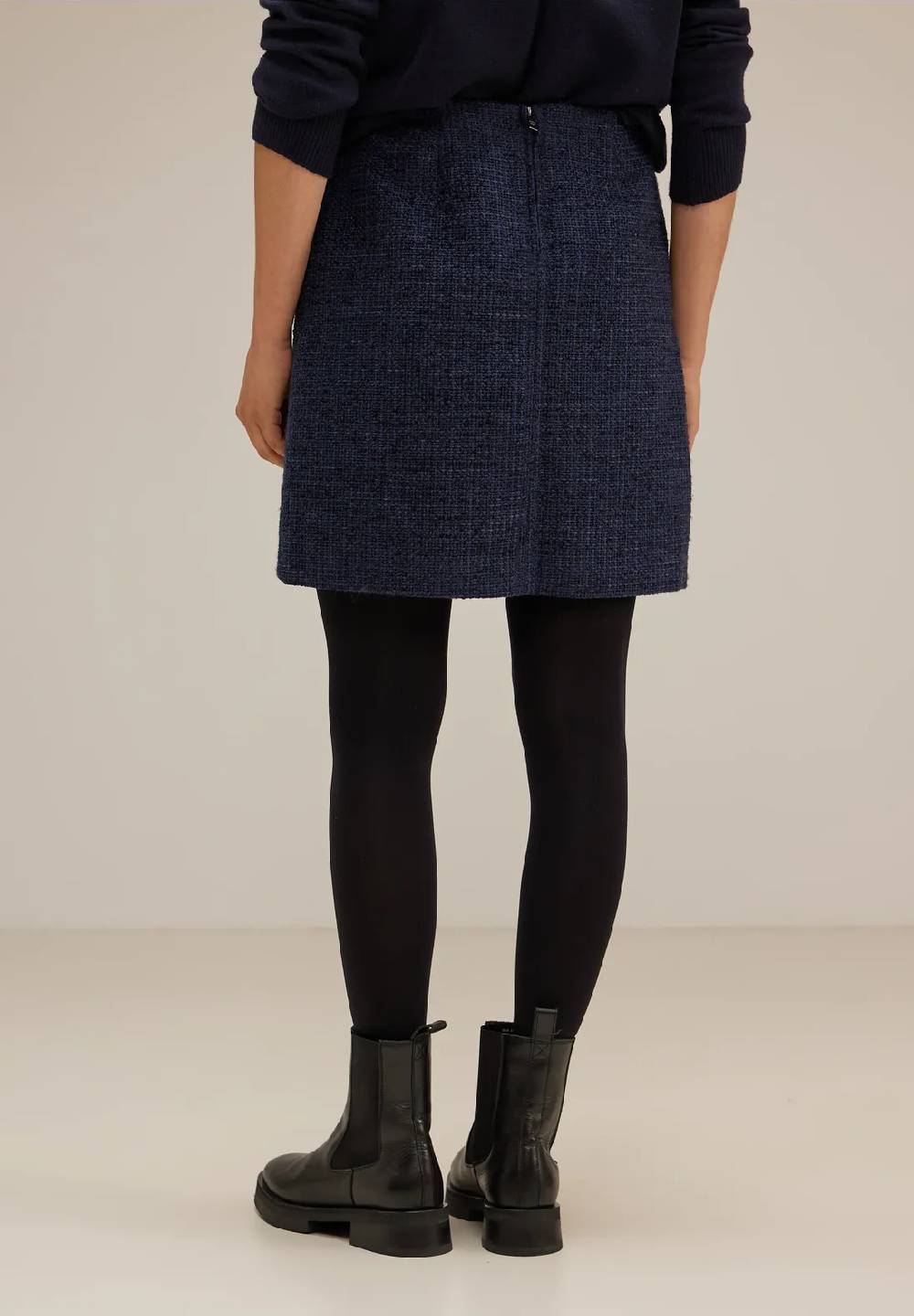 Street One Bouclé Minirock - Style MAJA