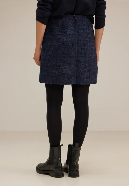 Street One Bouclé Minirock - Style MAJA