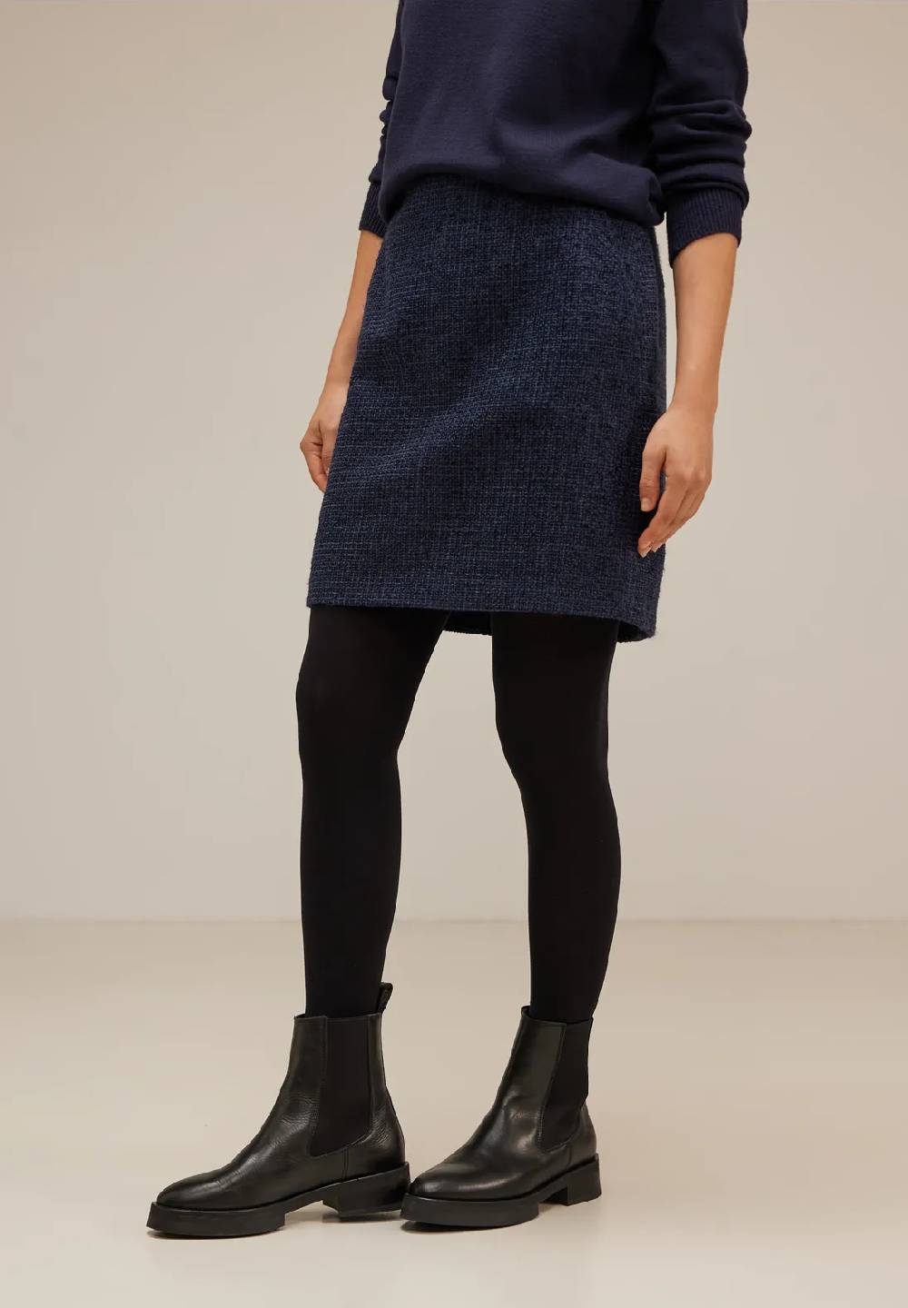 Street One Bouclé Minirock - Style MAJA