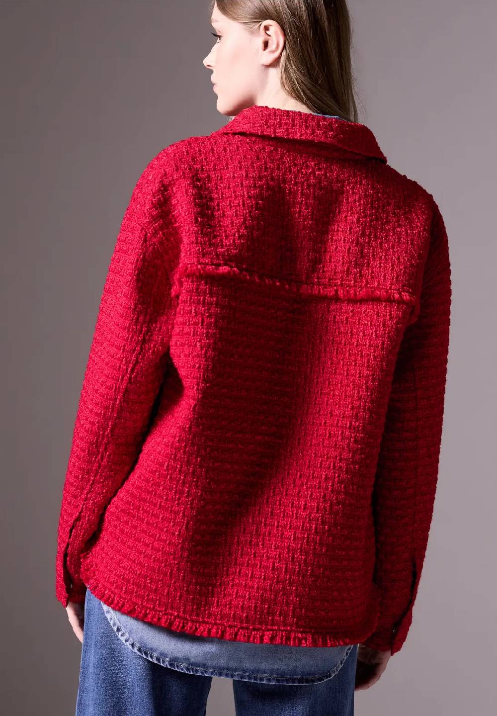 Street One Bouclé-Overshirt