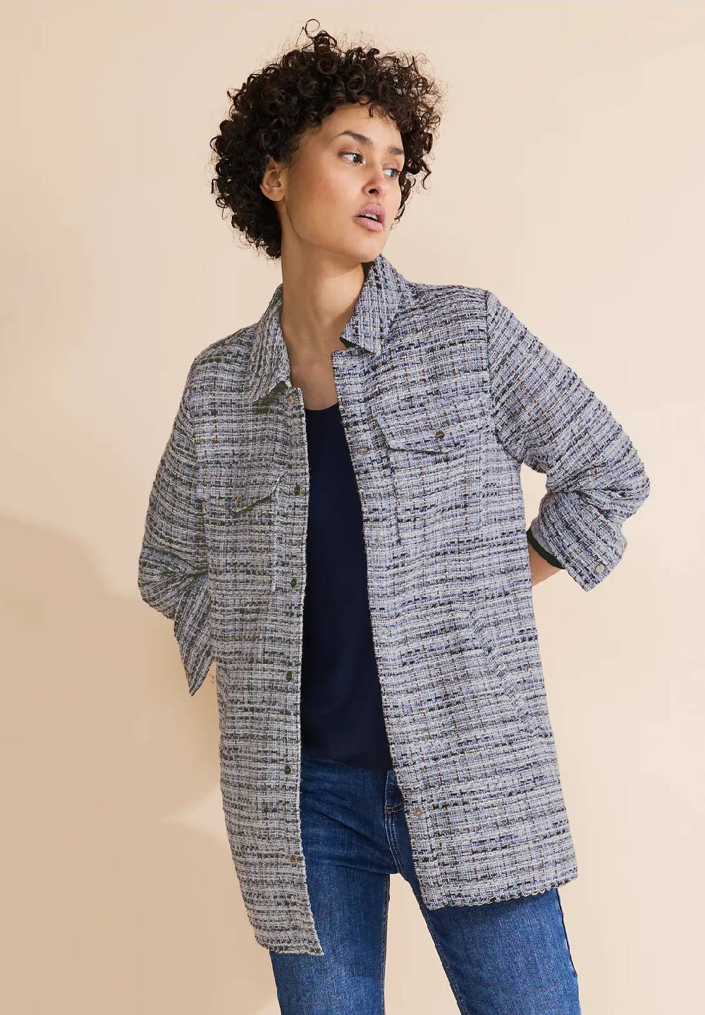 Street One Bouclé Overshirt
