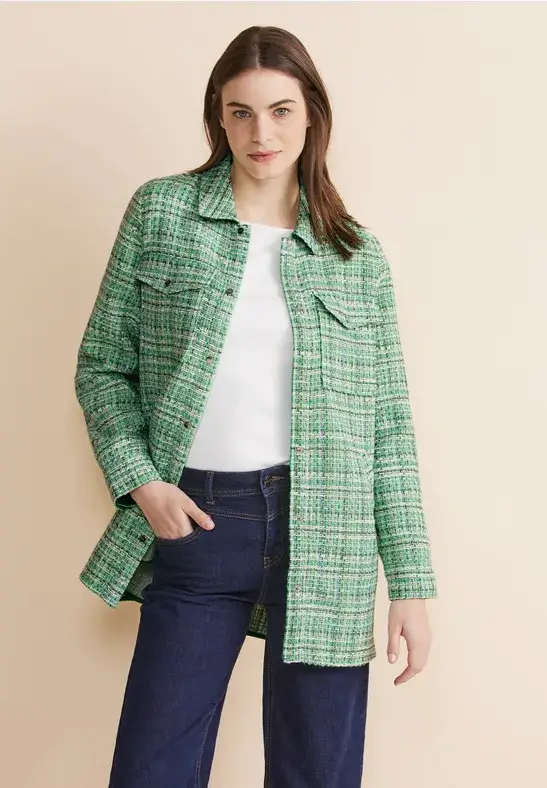 Street One Bouclé Overshirt