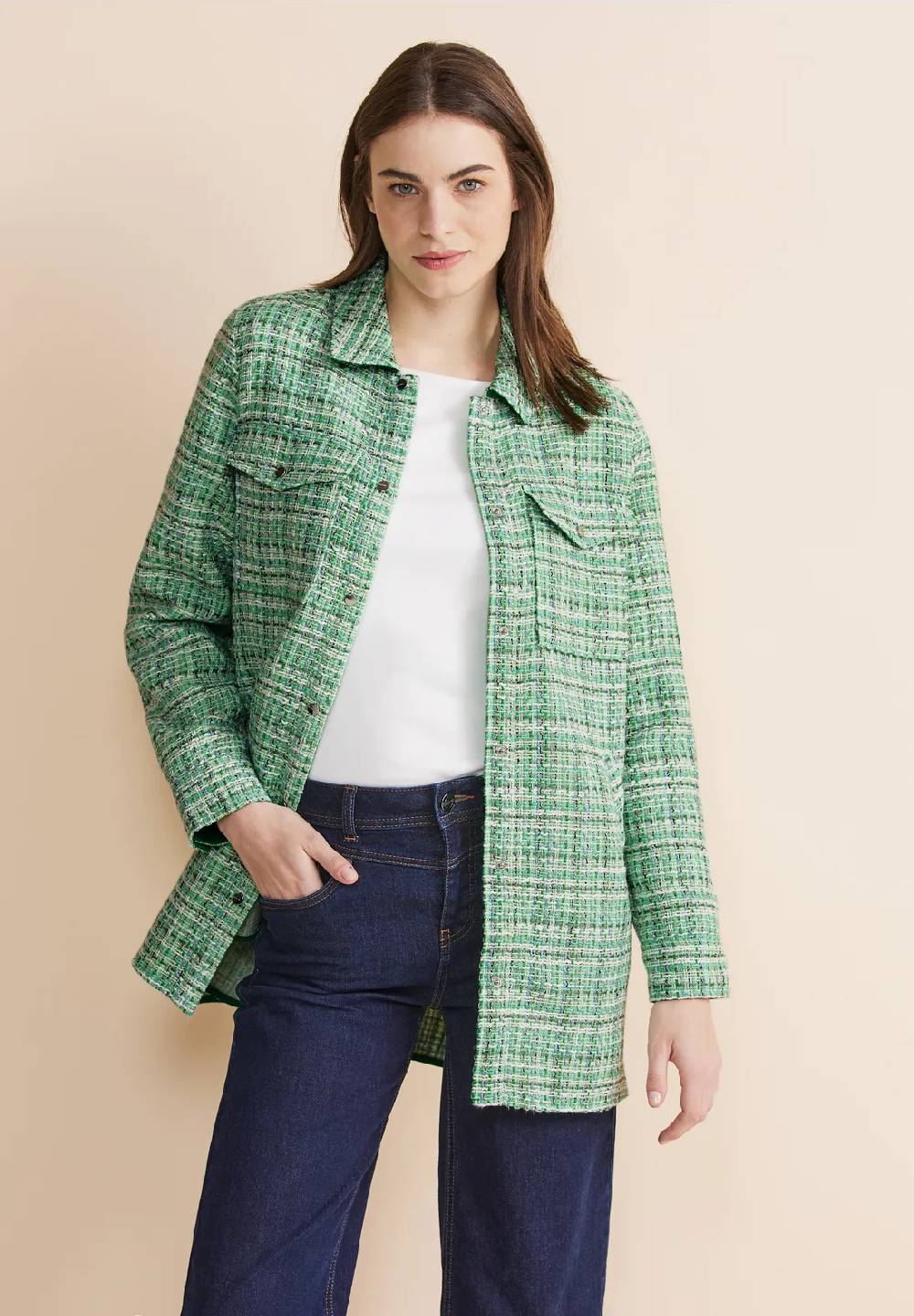 Street One Bouclé Overshirt