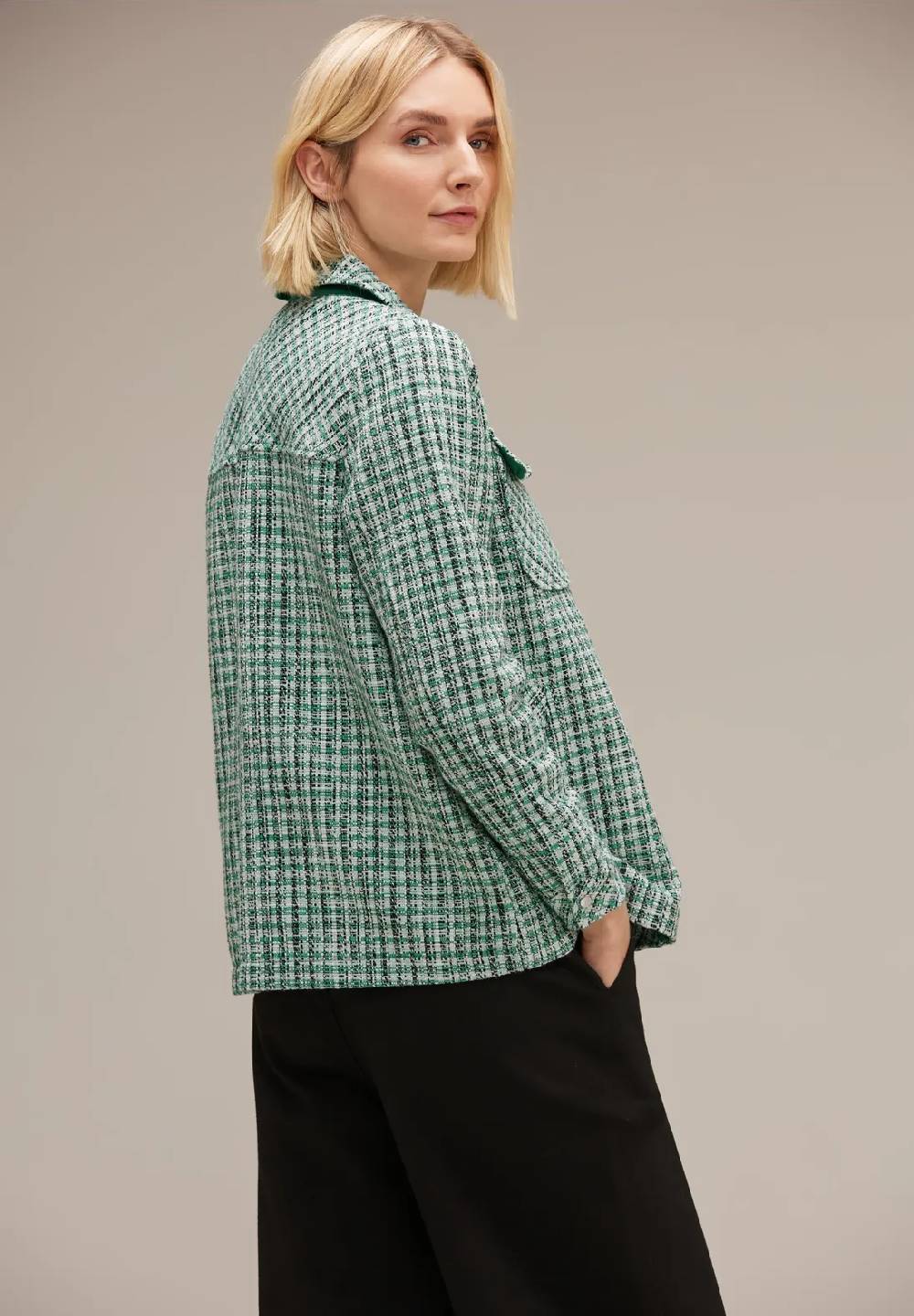 Street One Bouclé Overshirt