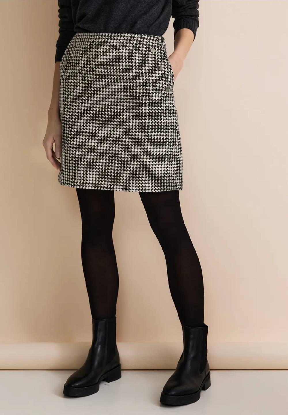 Street One Bouclé Rock - Style MAJA