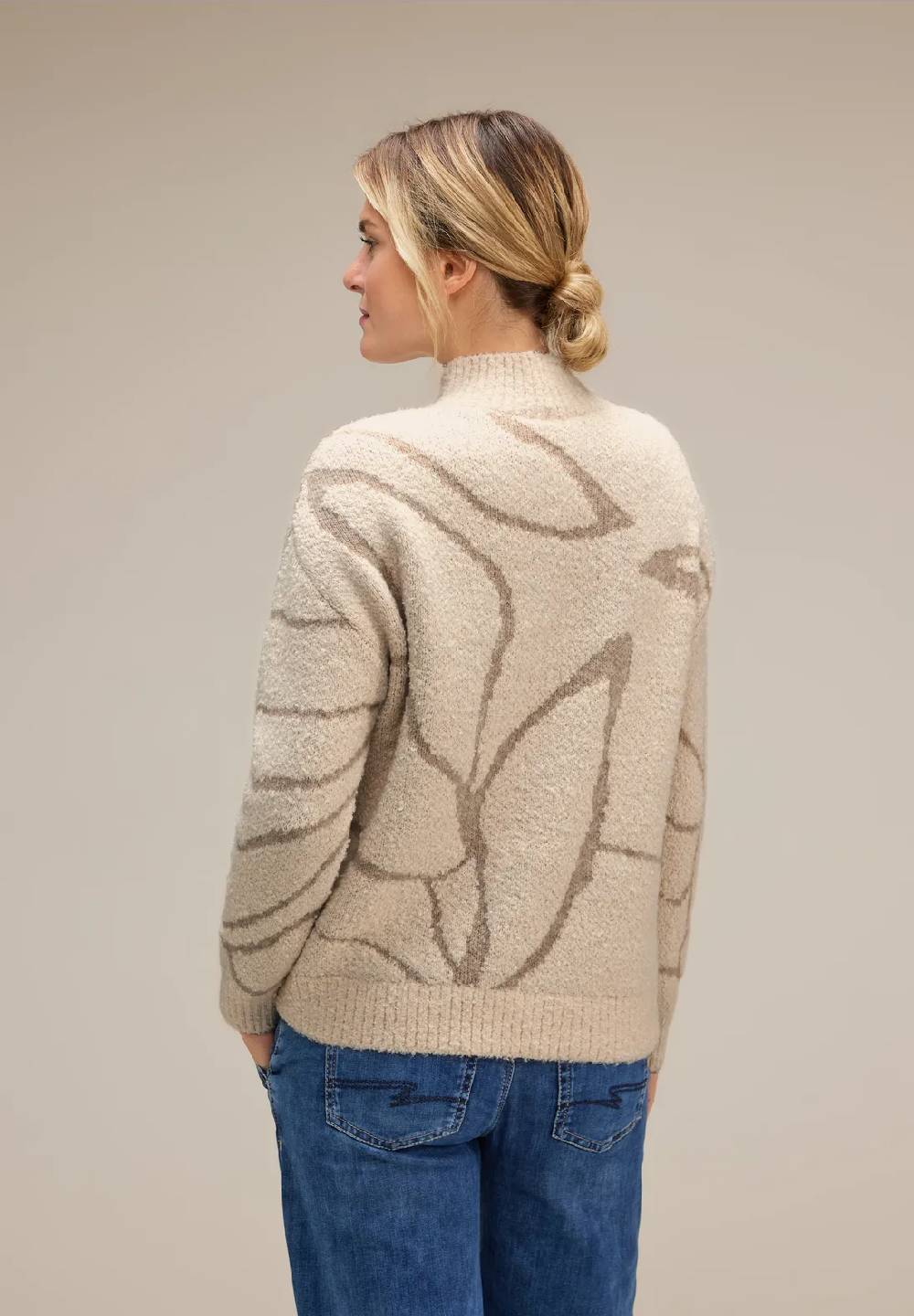Street One Bouclé Strickpullover
