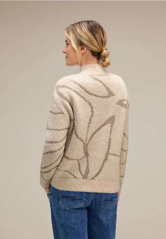 Street One Bouclé Strickpullover