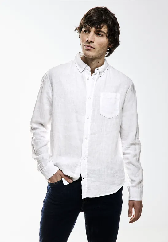 Street One Button Down Leinenhemd