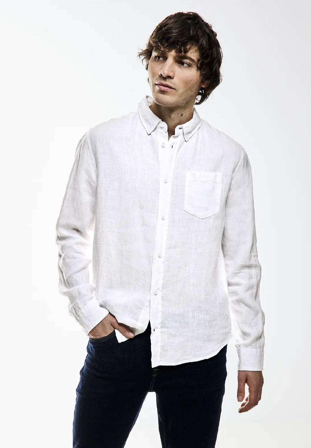 Street One Button Down Leinenhemd
