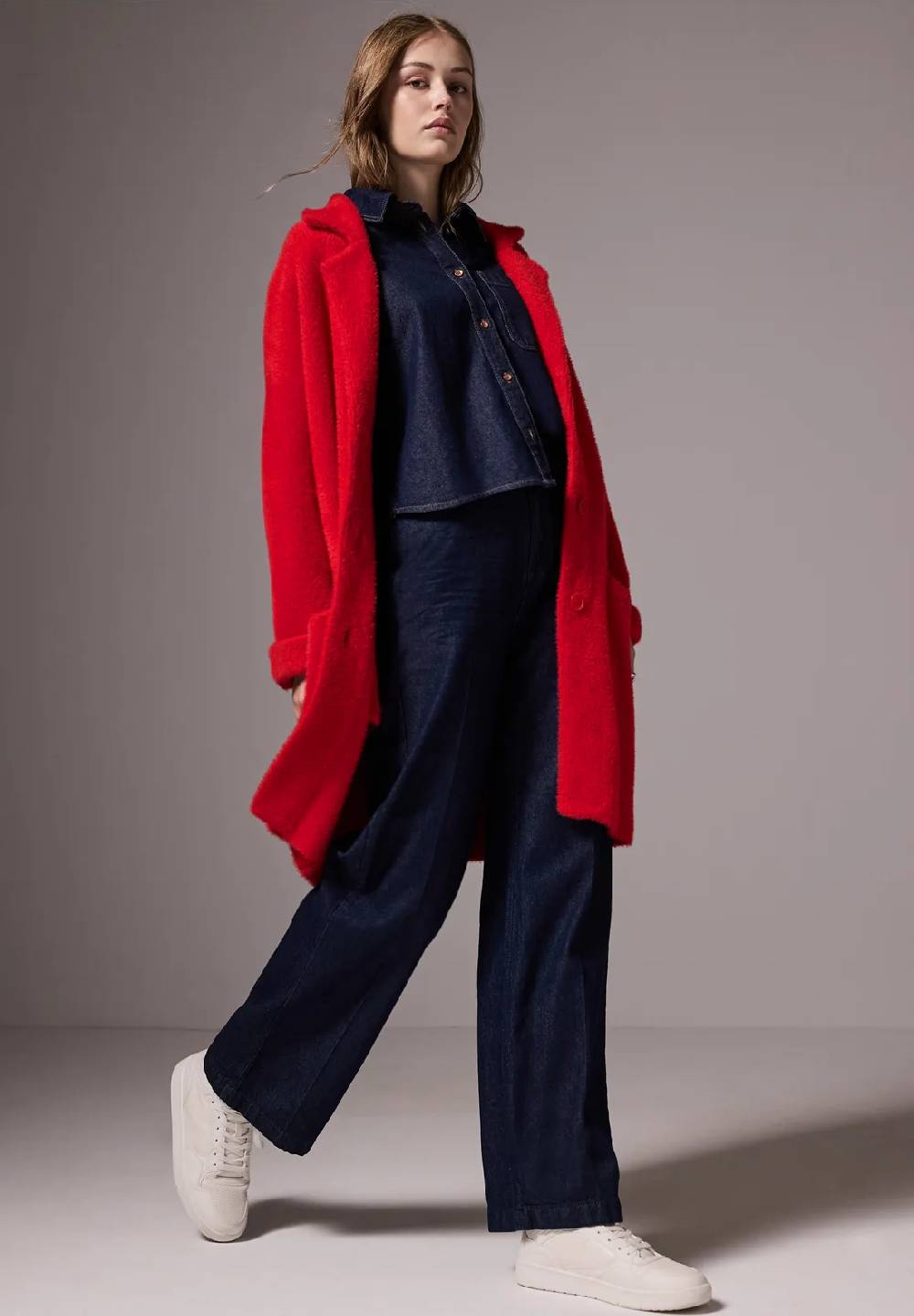 Street One Cardigan in Manteloptik