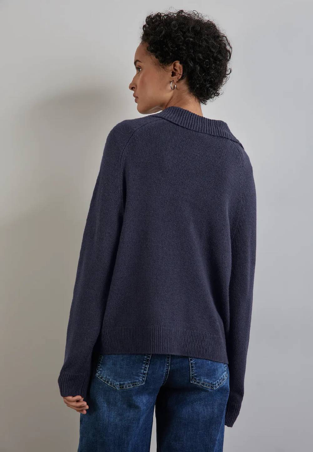 Street One Cardigan Mit Kragen